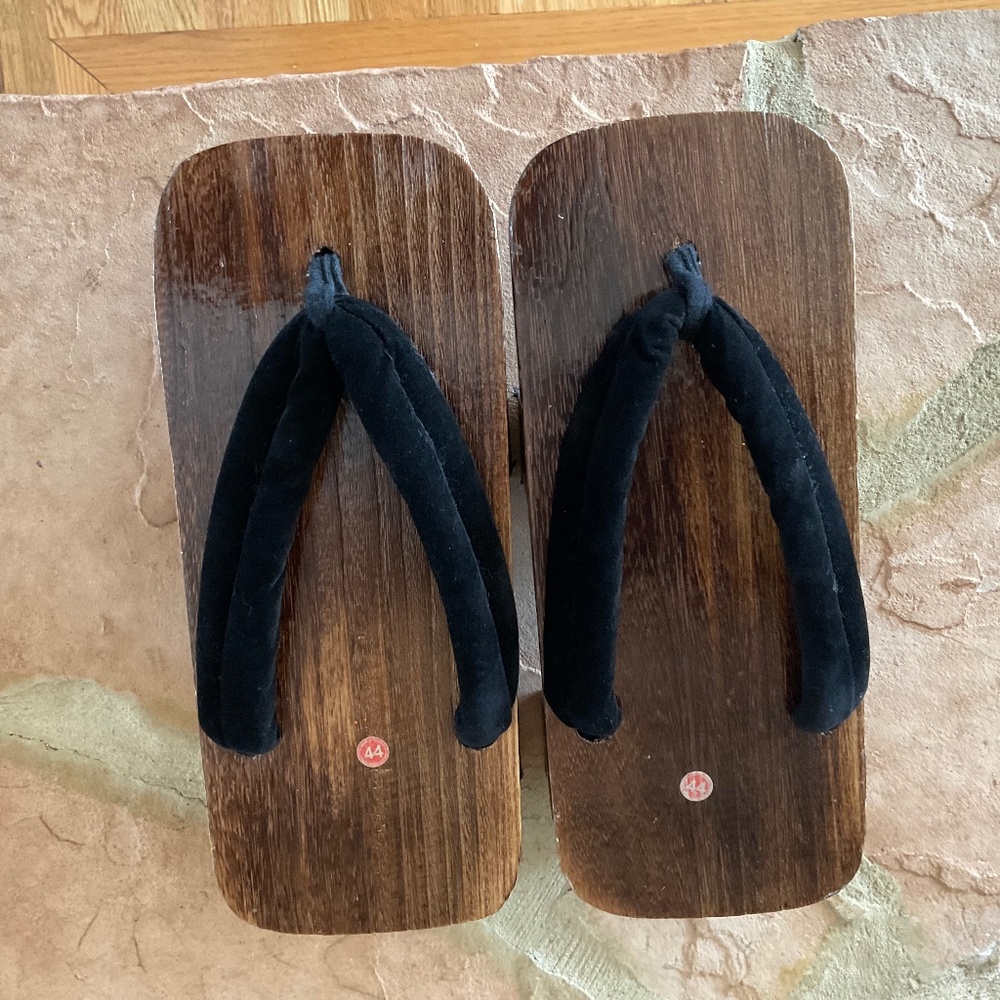 Wooden shoes,large.